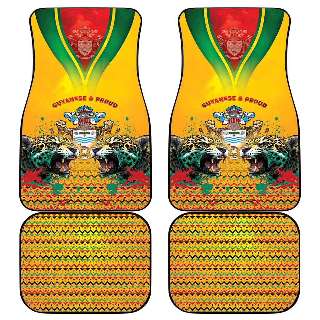Guyana Emancipation Day Car Mats Guyanese And Pride - Wonder Print Shop