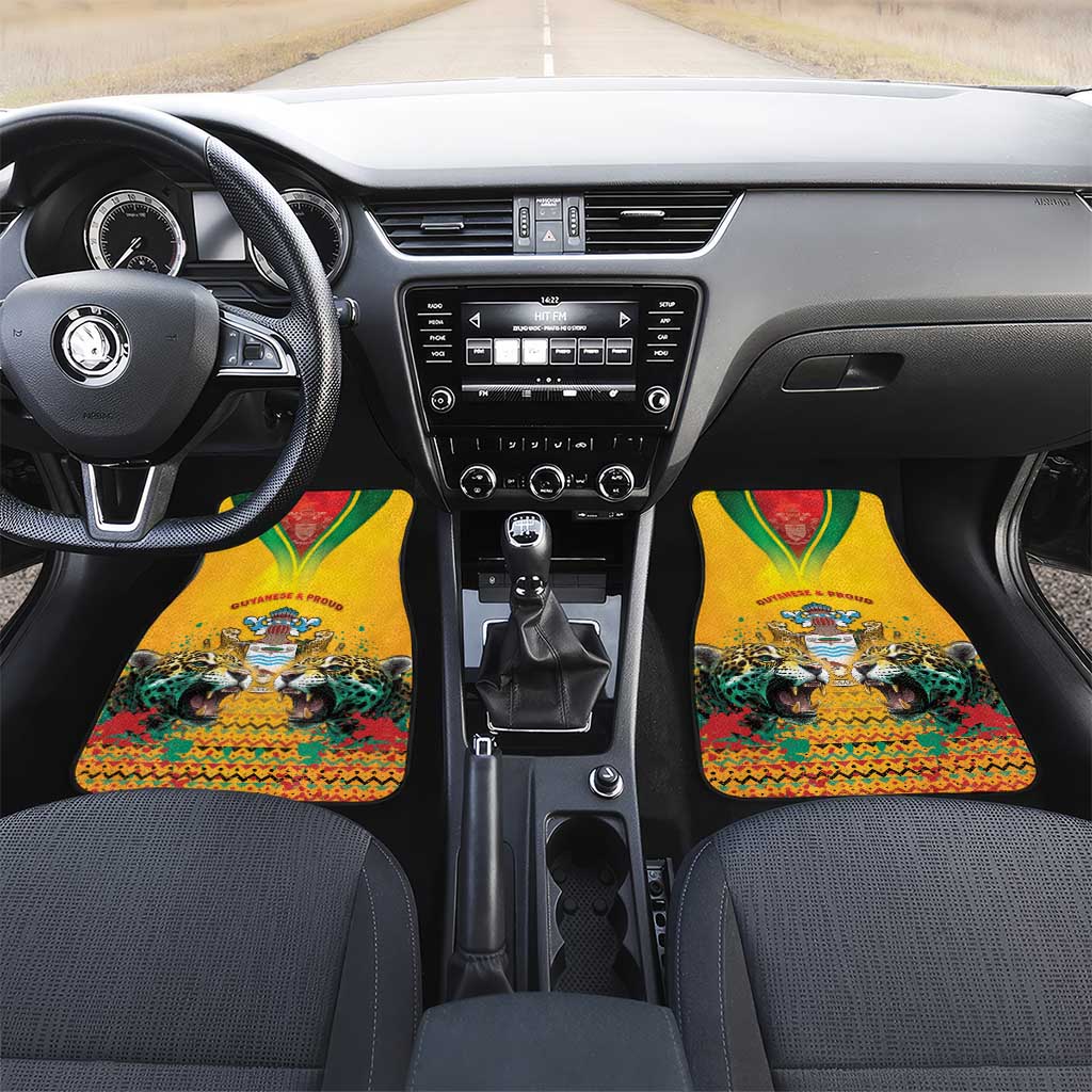 Guyana Emancipation Day Car Mats Guyanese And Pride - Wonder Print Shop