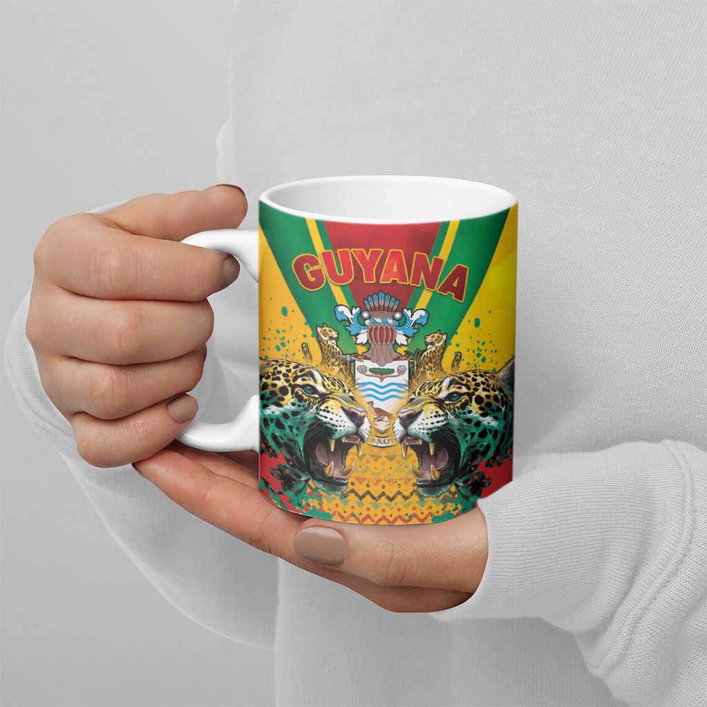 Guyana Emancipation Day Ceramic Mug Guyanese And Pride - Wonder Print Shop