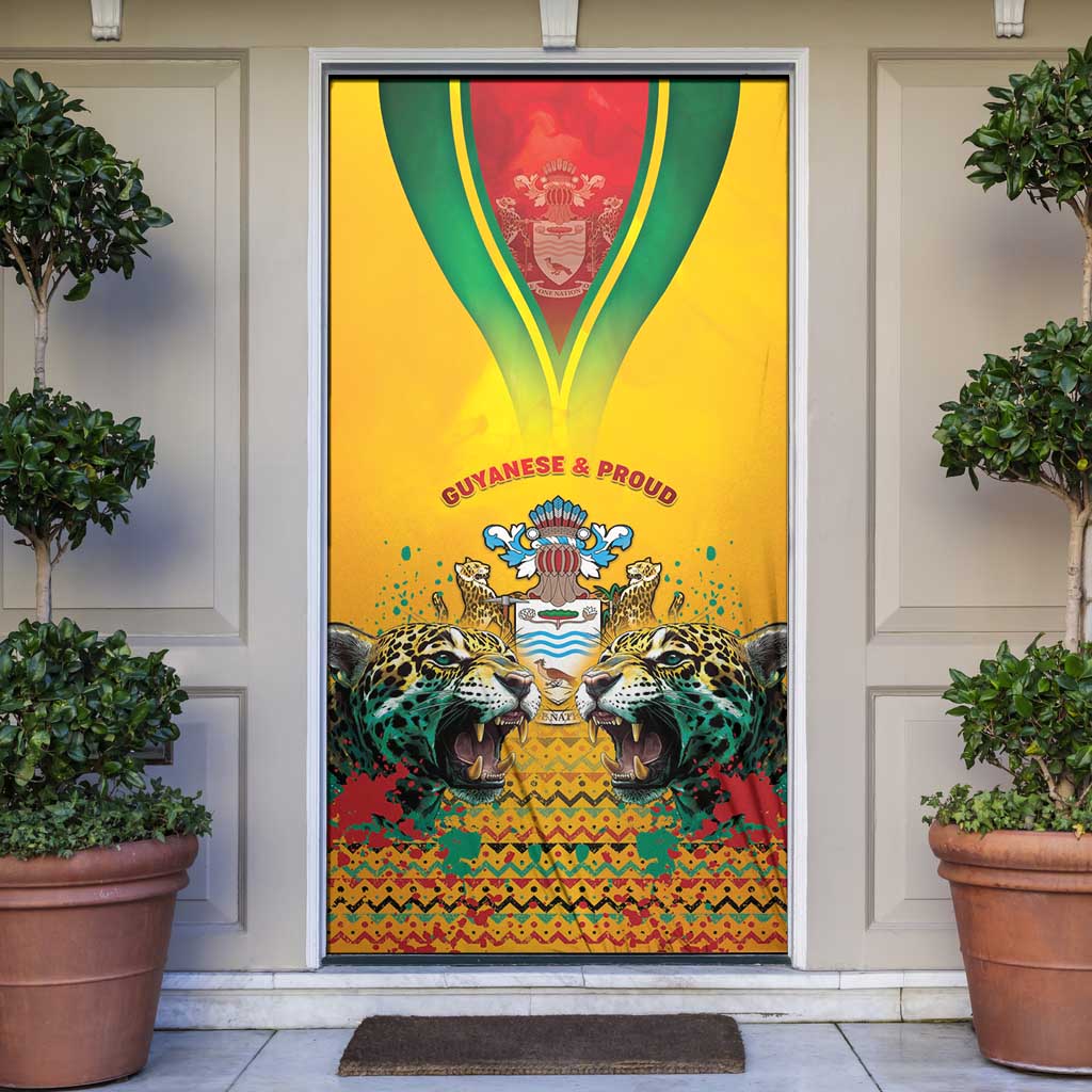 Guyana Emancipation Day Door Cover Guyanese And Pride - Wonder Print Shop