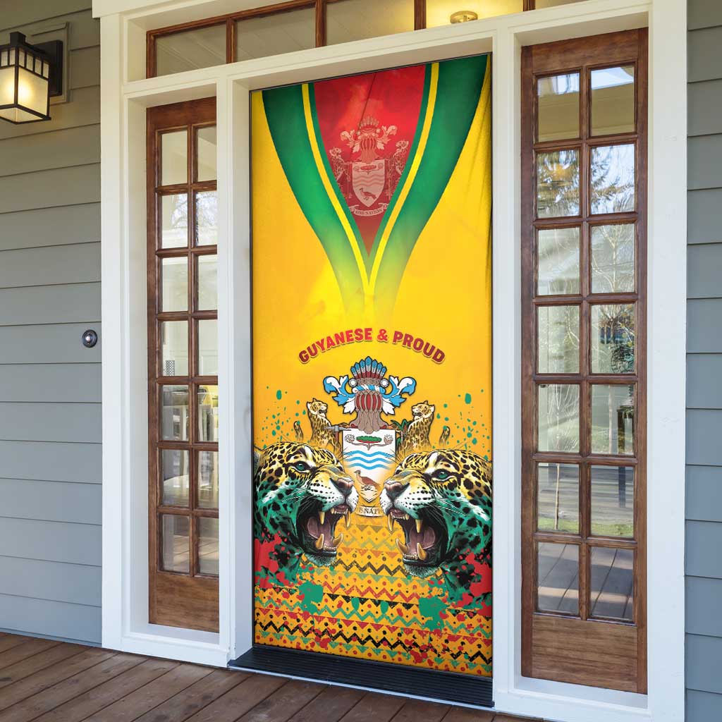 Guyana Emancipation Day Door Cover Guyanese And Pride - Wonder Print Shop