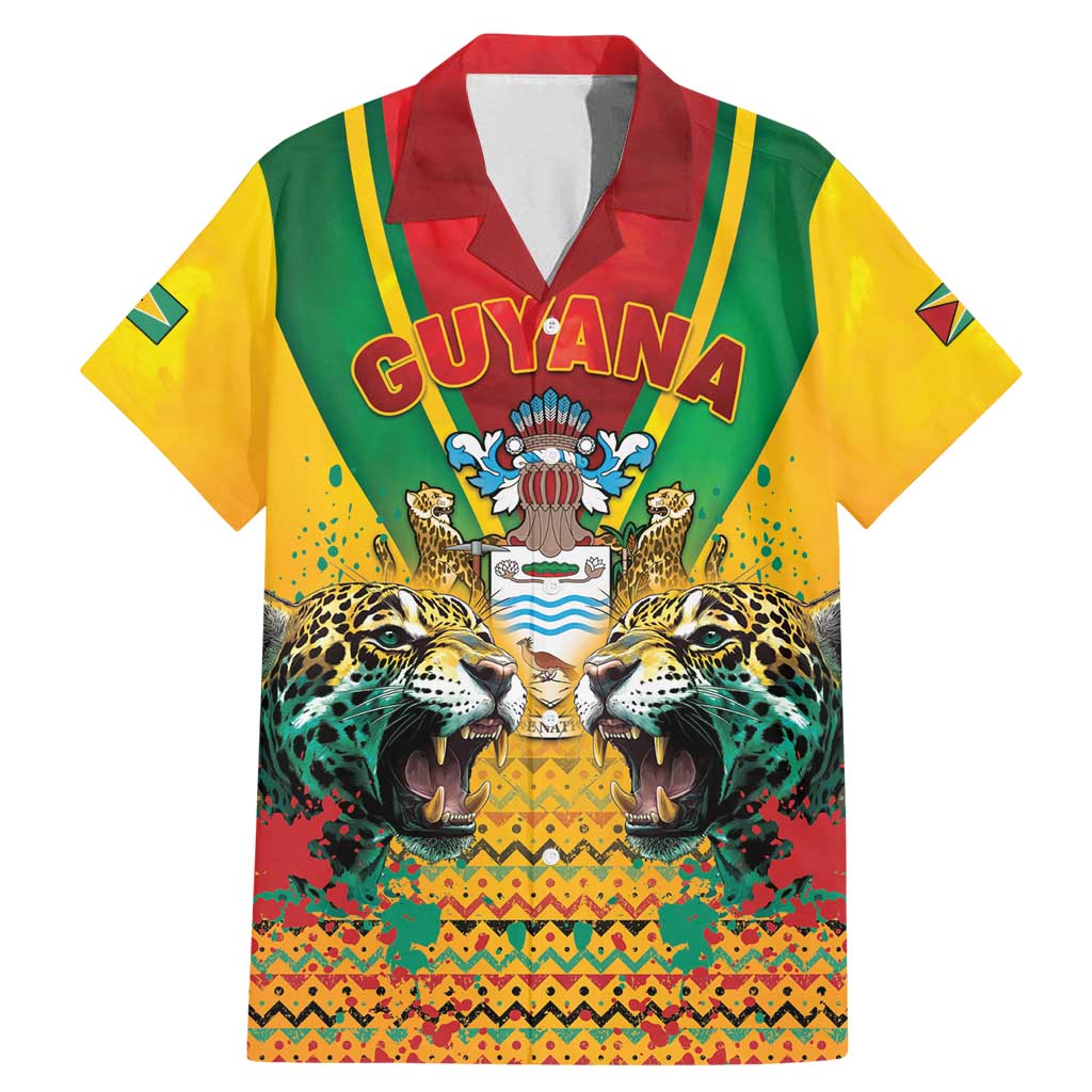 Guyana Emancipation Day Family Matching Mermaid Dress and Hawaiian Shirt Guyanese And Pride - Wonder Print Shop
