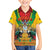 Guyana Emancipation Day Family Matching Off The Shoulder Long Sleeve Dress and Hawaiian Shirt Guyanese And Pride - Wonder Print Shop