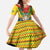 Guyana Emancipation Day Family Matching Puletasi and Hawaiian Shirt Guyanese And Pride - Wonder Print Shop