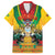 Guyana Emancipation Day Family Matching Short Sleeve Bodycon Dress and Hawaiian Shirt Guyanese And Pride - Wonder Print Shop