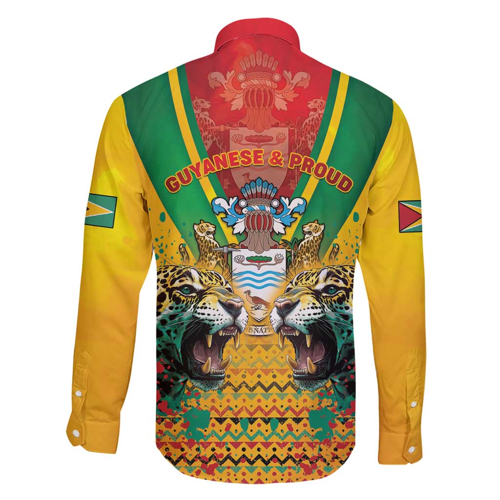 Guyana Emancipation Day Family Matching Short Sleeve Bodycon Dress and Hawaiian Shirt Guyanese And Pride - Wonder Print Shop