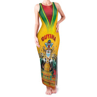 Guyana Emancipation Day Family Matching Tank Maxi Dress and Hawaiian Shirt Guyanese And Pride - Wonder Print Shop