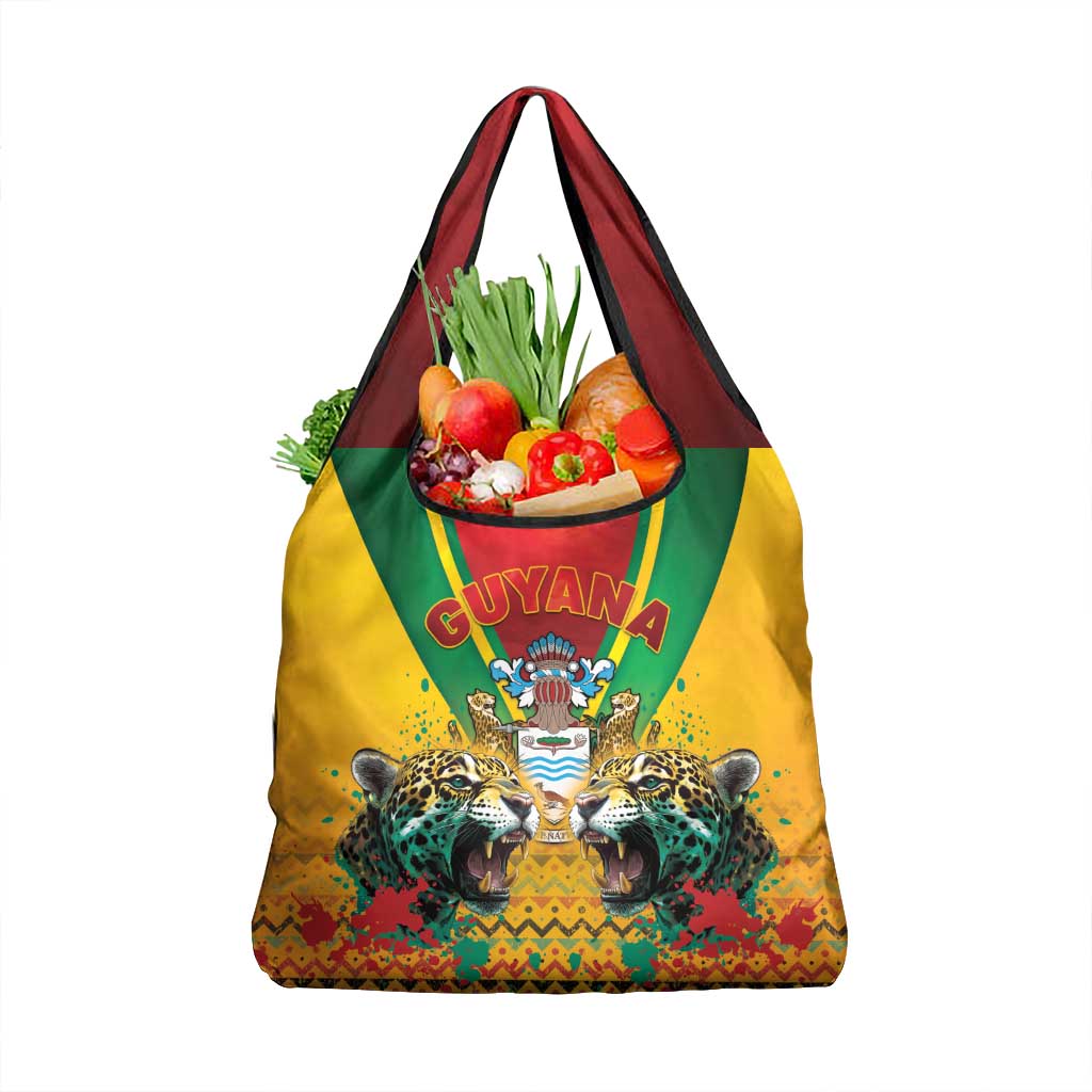 Guyana Emancipation Day Grocery Bag Guyanese And Pride - Wonder Print Shop
