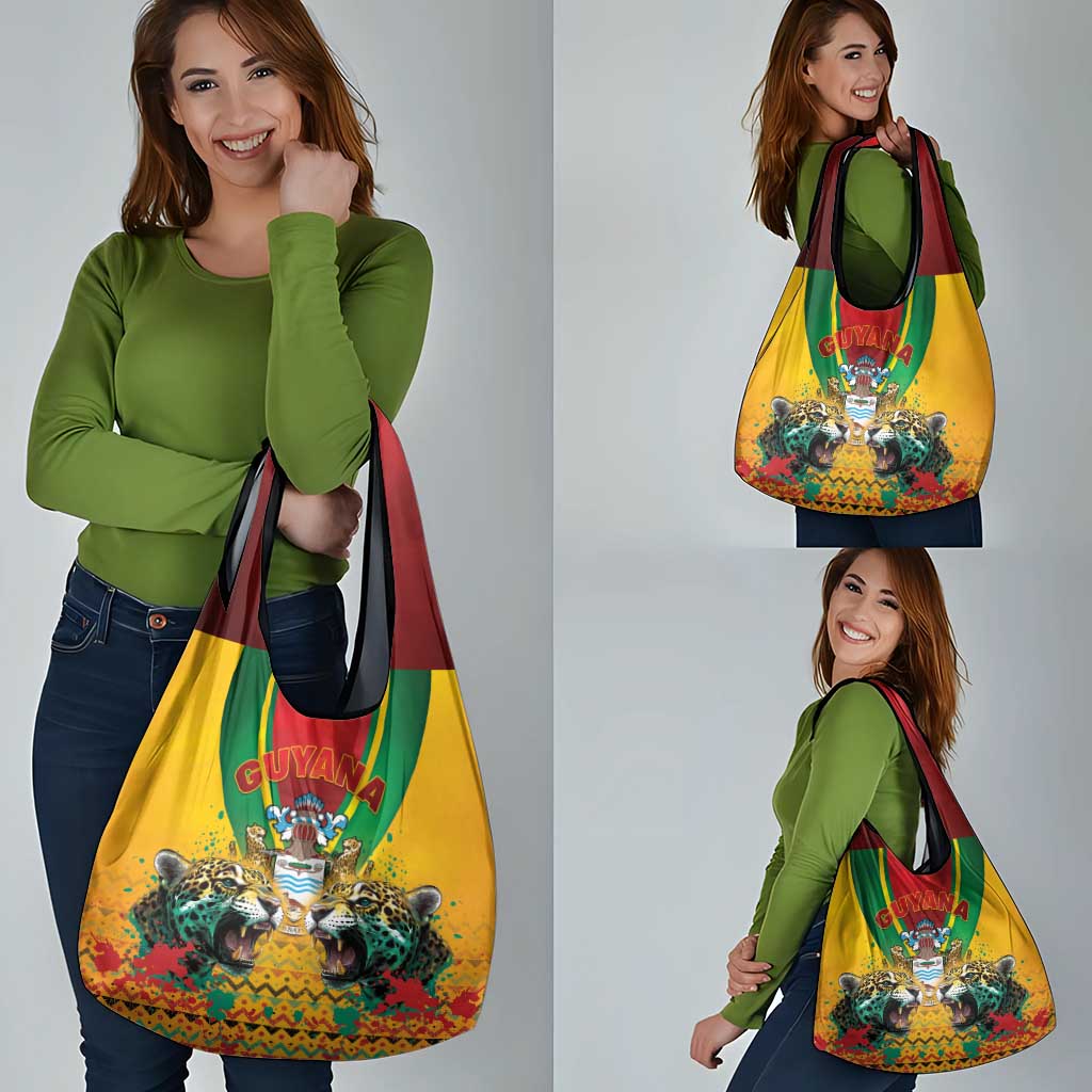 Guyana Emancipation Day Grocery Bag Guyanese And Pride - Wonder Print Shop