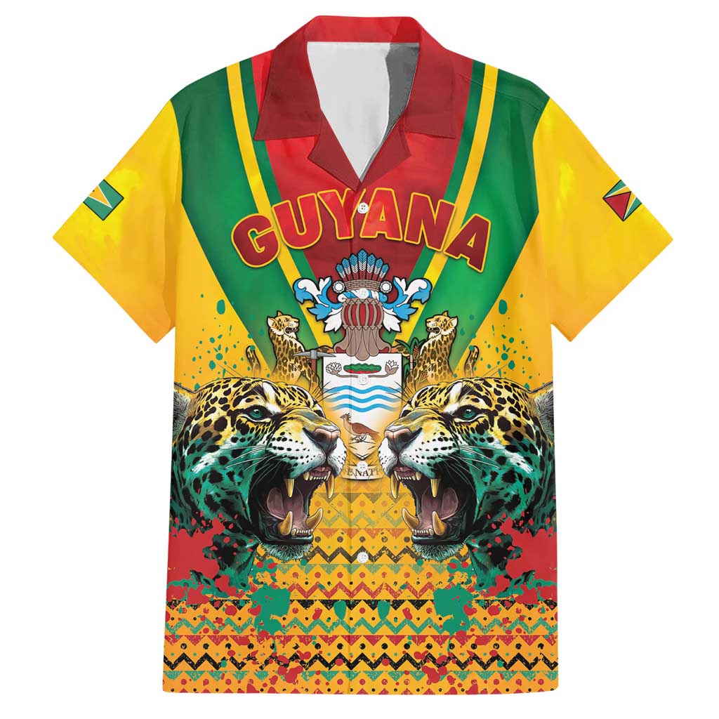 Guyana Emancipation Day Hawaiian Shirt Guyanese And Pride - Wonder Print Shop