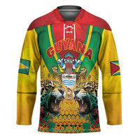 Guyana Emancipation Day Hockey Jersey Guyanese And Pride - Wonder Print Shop