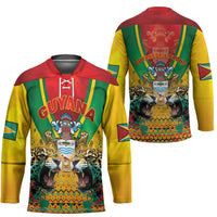 Guyana Emancipation Day Hockey Jersey Guyanese And Pride - Wonder Print Shop