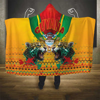Guyana Emancipation Day Hooded Blanket Guyanese And Pride - Wonder Print Shop