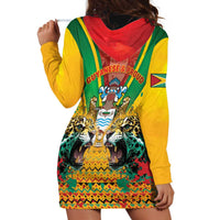 Guyana Emancipation Day Hoodie Dress Guyanese And Pride - Wonder Print Shop