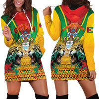 Guyana Emancipation Day Hoodie Dress Guyanese And Pride - Wonder Print Shop
