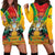 Guyana Emancipation Day Hoodie Dress Guyanese And Pride - Wonder Print Shop