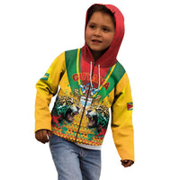 Guyana Emancipation Day Kid Hoodie Guyanese And Pride - Wonder Print Shop