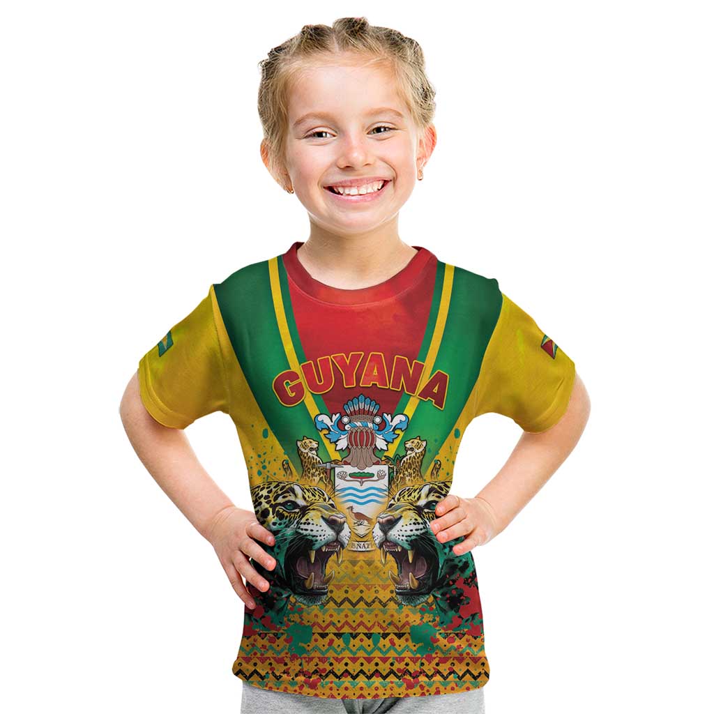 Guyana Emancipation Day Kid T Shirt Guyanese And Pride - Wonder Print Shop