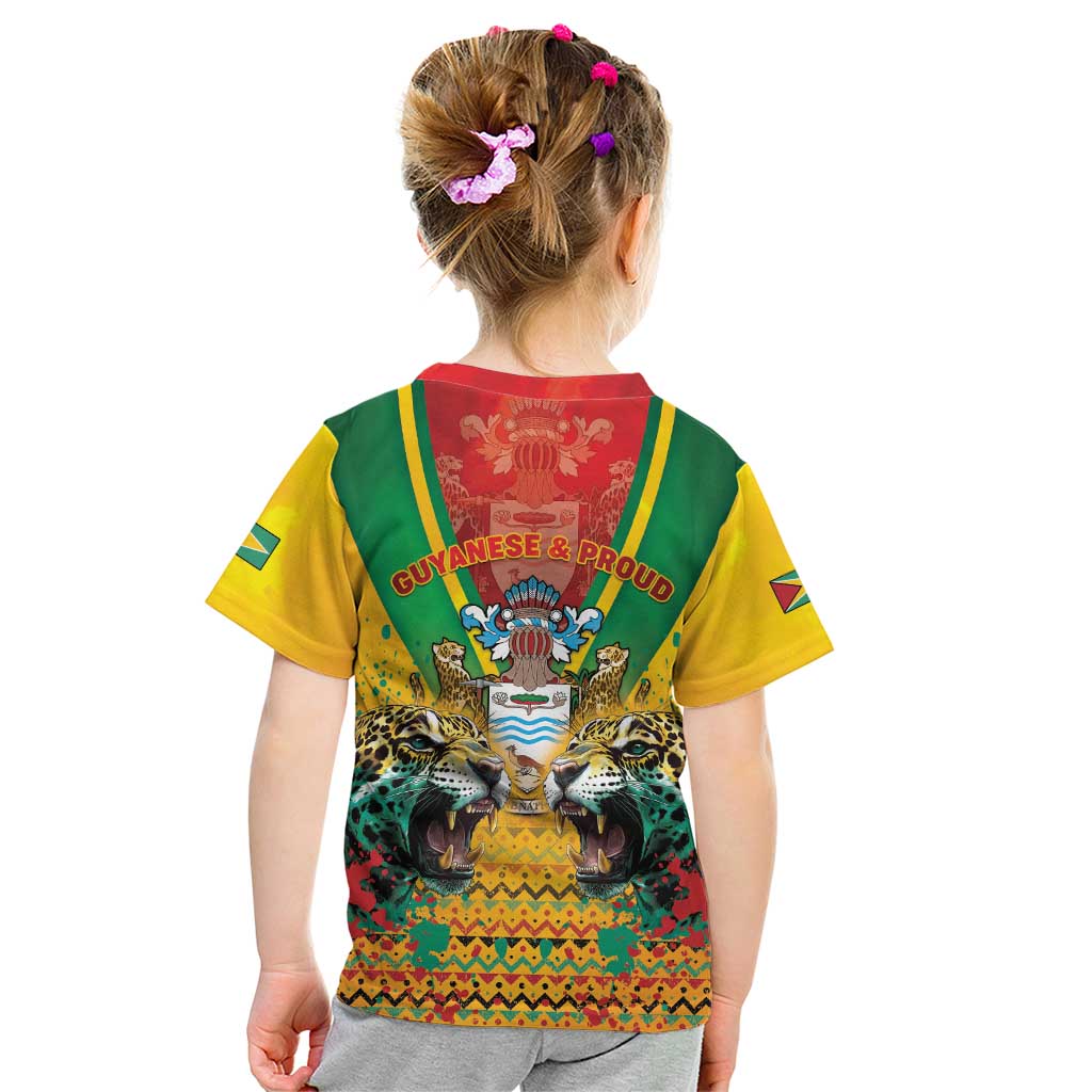 Guyana Emancipation Day Kid T Shirt Guyanese And Pride - Wonder Print Shop