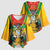 Guyana Emancipation Day Kimono Sleeve Blouse Guyanese And Pride - Wonder Print Shop