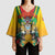Guyana Emancipation Day Kimono Sleeve Blouse Guyanese And Pride - Wonder Print Shop