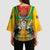 Guyana Emancipation Day Kimono Sleeve Blouse Guyanese And Pride - Wonder Print Shop