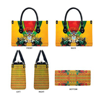 Guyana Emancipation Day Leather Bag Guyanese And Pride - Wonder Print Shop