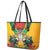 Guyana Emancipation Day Leather Tote Bag Guyanese And Pride - Wonder Print Shop