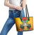 Guyana Emancipation Day Leather Tote Bag Guyanese And Pride - Wonder Print Shop