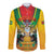Guyana Emancipation Day Long Sleeve Button Shirt Guyanese And Pride - Wonder Print Shop