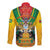 Guyana Emancipation Day Long Sleeve Button Shirt Guyanese And Pride - Wonder Print Shop