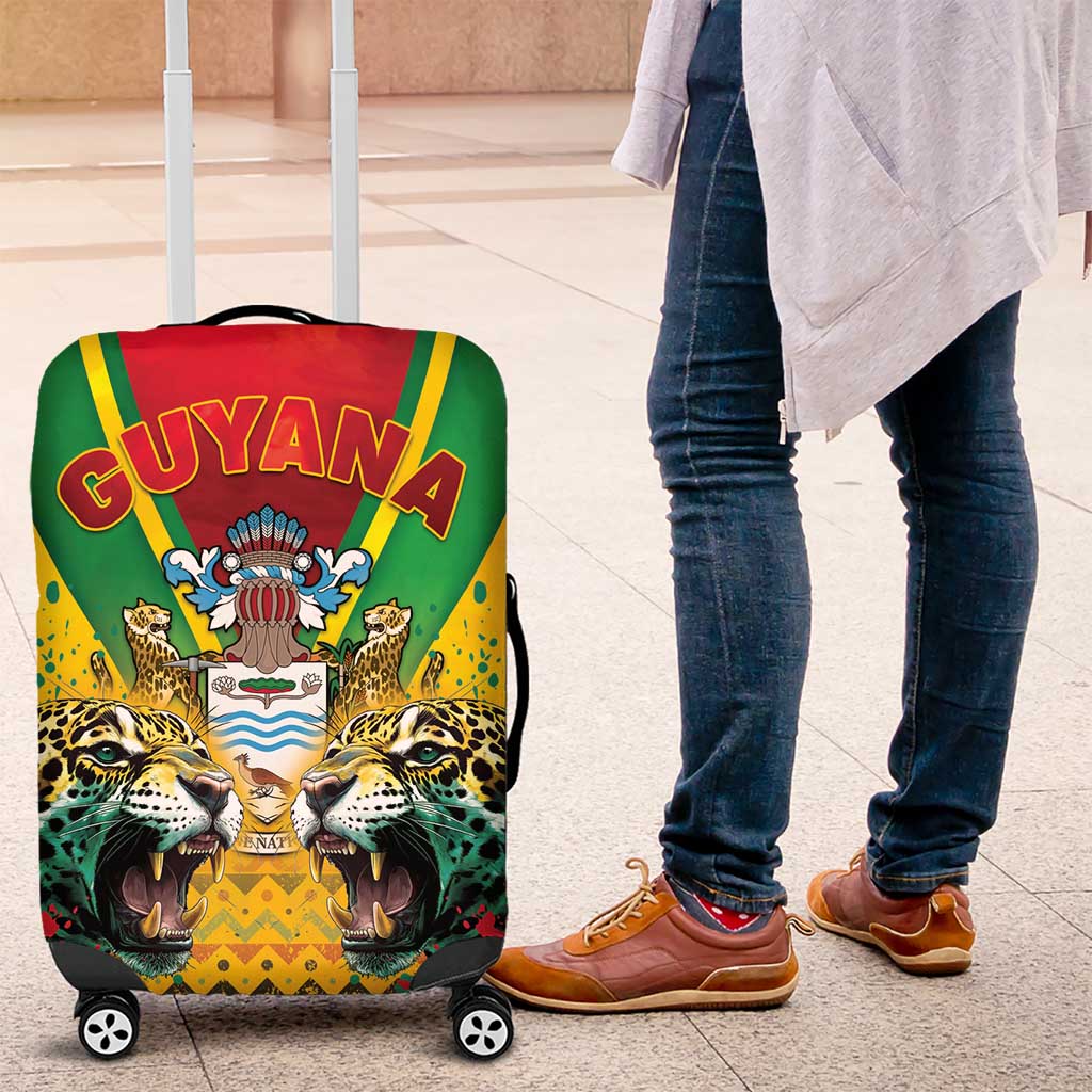 Guyana Emancipation Day Luggage Cover Guyanese And Pride - Wonder Print Shop