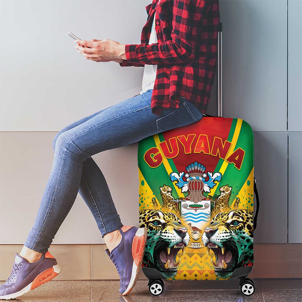 Guyana Emancipation Day Luggage Cover Guyanese And Pride - Wonder Print Shop