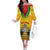Guyana Emancipation Day Off The Shoulder Long Sleeve Dress Guyanese And Pride - Wonder Print Shop