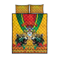 Guyana Emancipation Day Quilt Bed Set Guyanese And Pride - Wonder Print Shop