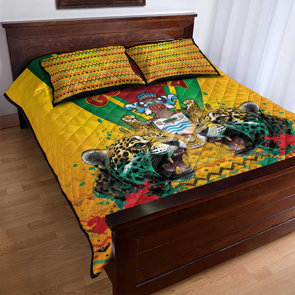 Guyana Emancipation Day Quilt Bed Set Guyanese And Pride - Wonder Print Shop
