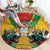 Guyana Emancipation Day Round Carpet Guyanese And Pride - Wonder Print Shop