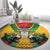 Guyana Emancipation Day Round Carpet Guyanese And Pride - Wonder Print Shop