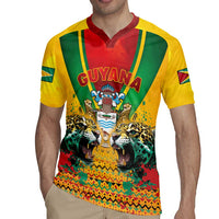 Guyana Emancipation Day Rugby Jersey Guyanese And Pride - Wonder Print Shop