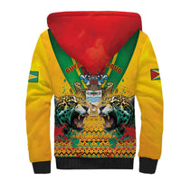 Guyana Emancipation Day Sherpa Hoodie Guyanese And Pride - Wonder Print Shop