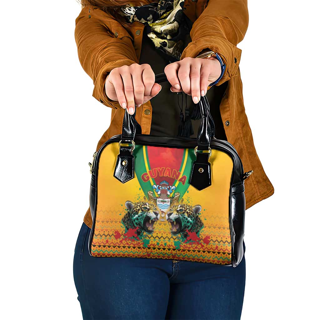 Guyana Emancipation Day Shoulder Handbag Guyanese And Pride - Wonder Print Shop