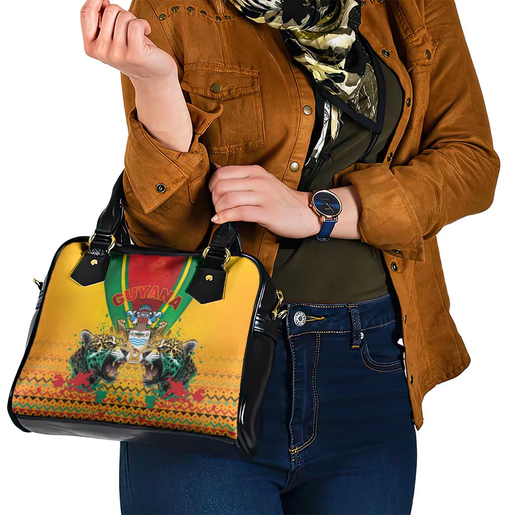 Guyana Emancipation Day Shoulder Handbag Guyanese And Pride - Wonder Print Shop
