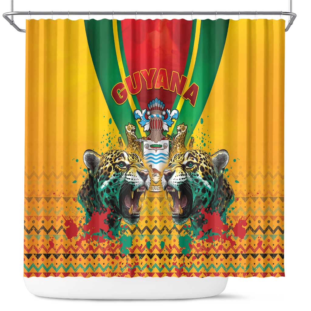 Guyana Emancipation Day Shower Curtain Guyanese And Pride - Wonder Print Shop