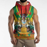 Guyana Emancipation Day Sleeveless Hoodie Guyanese And Pride - Wonder Print Shop