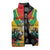 Guyana Emancipation Day Sleeveless Puffer Jacket Guyanese And Pride - Wonder Print Shop