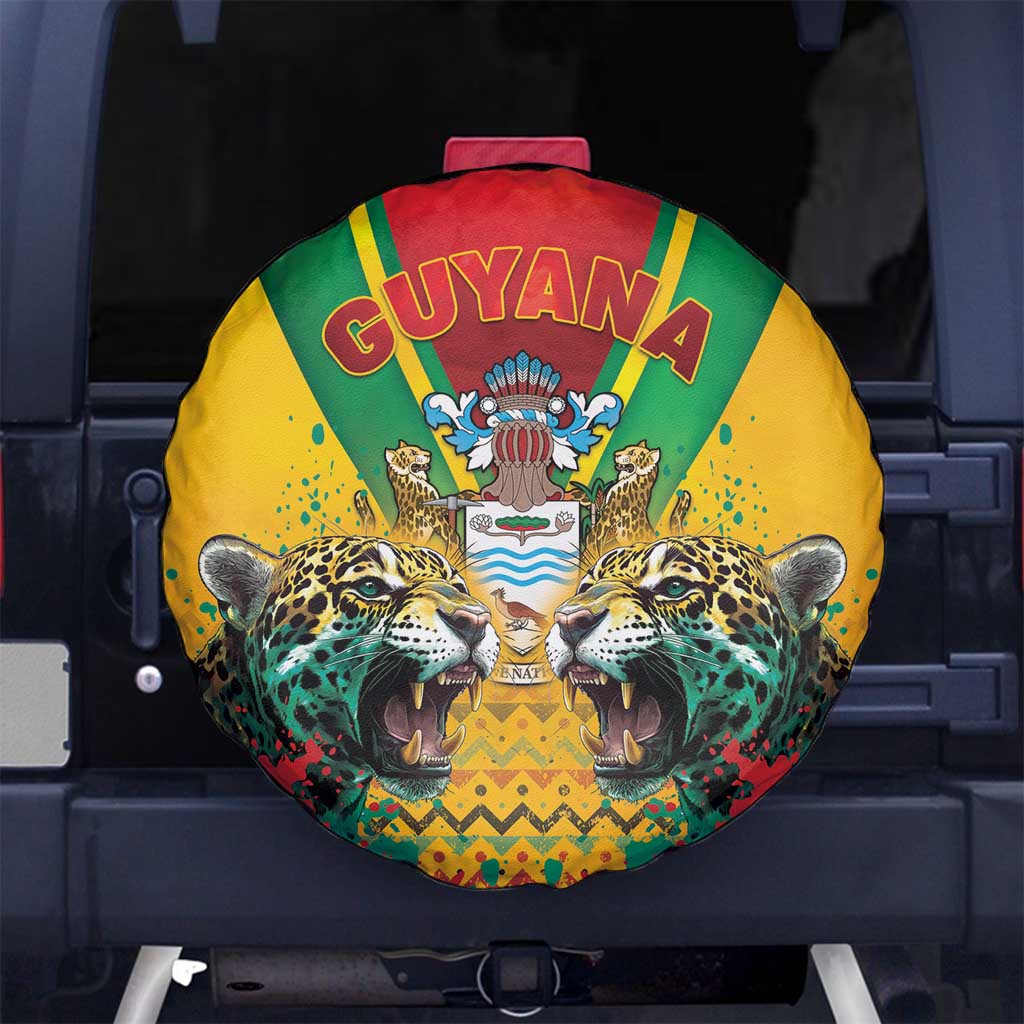 Guyana Emancipation Day Spare Tire Cover Guyanese And Pride - Wonder Print Shop