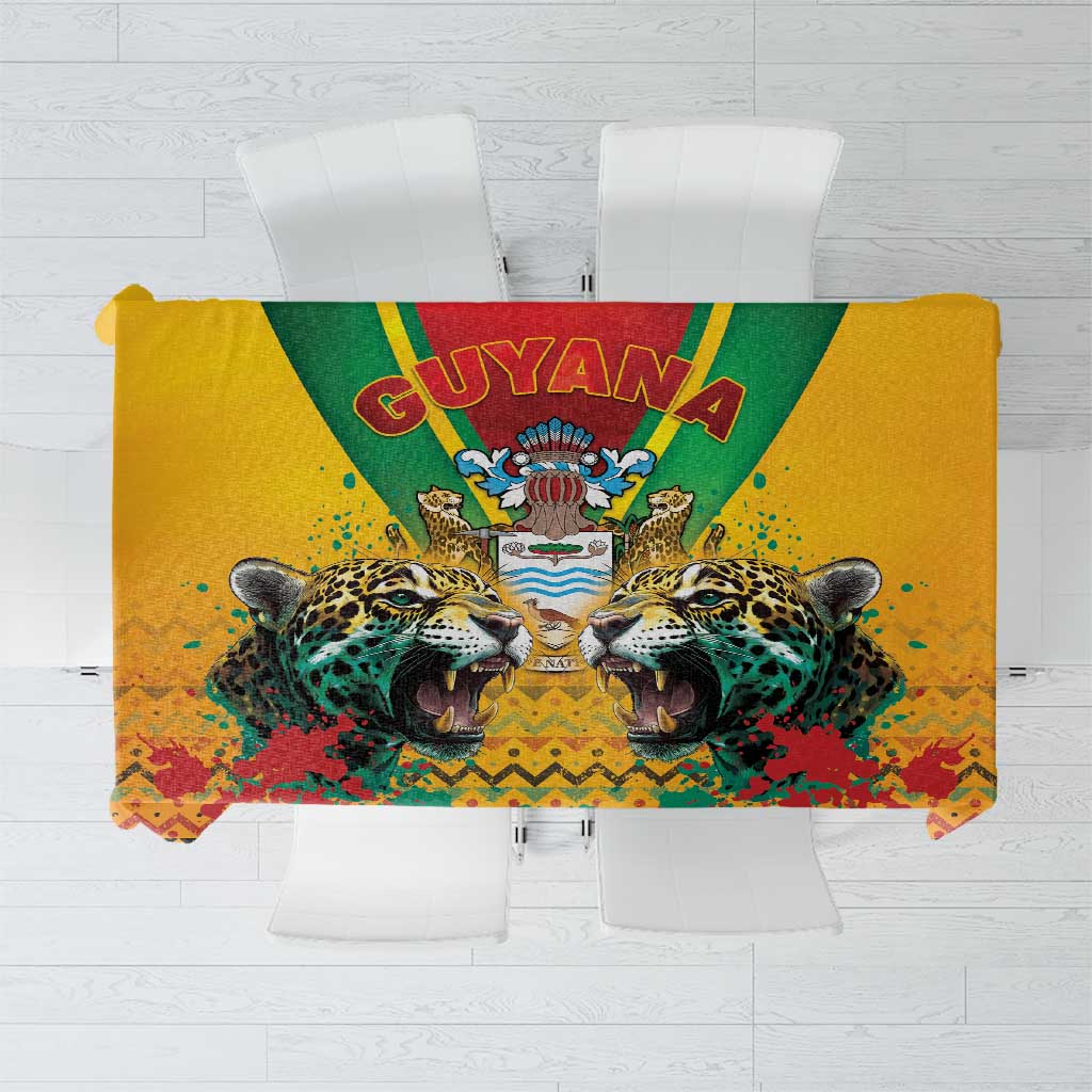 Guyana Emancipation Day Tablecloth Guyanese And Pride - Wonder Print Shop