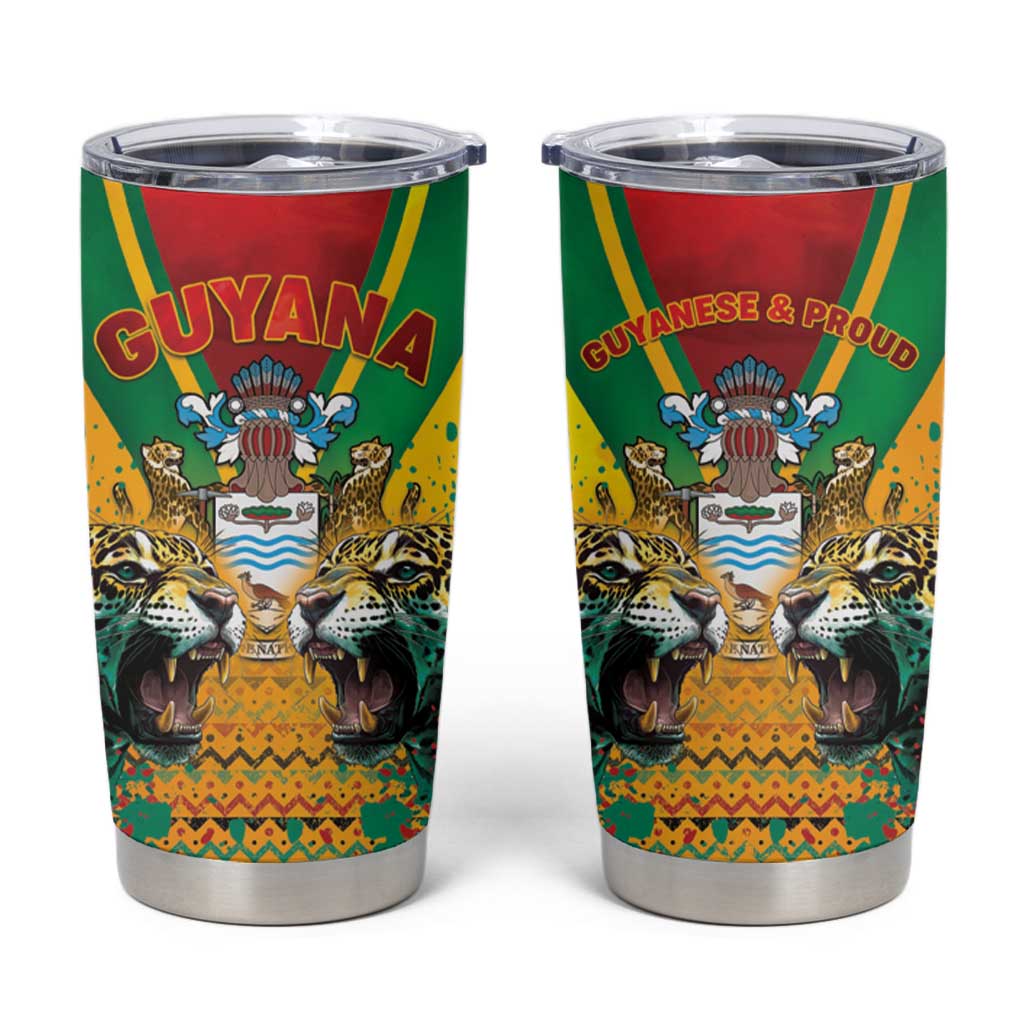 Guyana Emancipation Day Tumbler Cup Guyanese And Pride - Wonder Print Shop