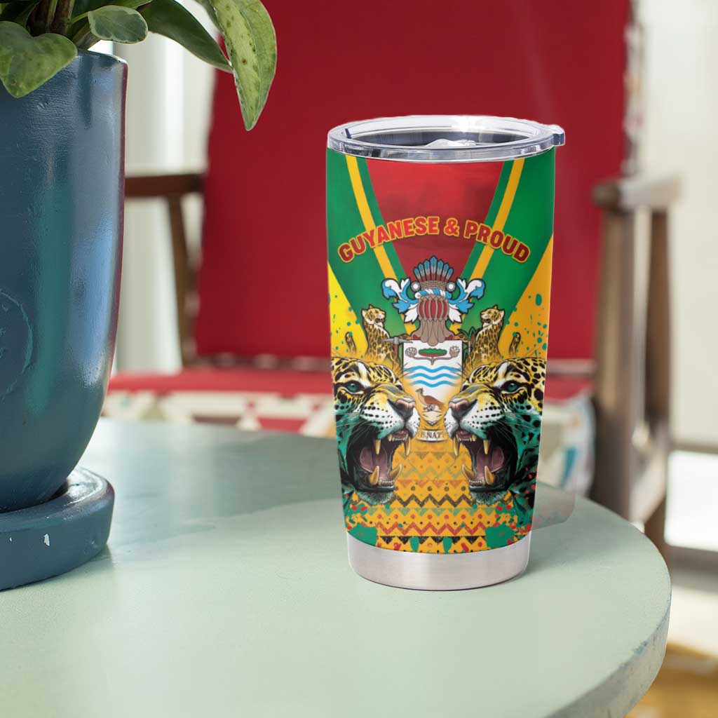 Guyana Emancipation Day Tumbler Cup Guyanese And Pride - Wonder Print Shop