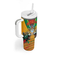 Guyana Emancipation Day Tumbler With Handle Guyanese And Pride - Wonder Print Shop